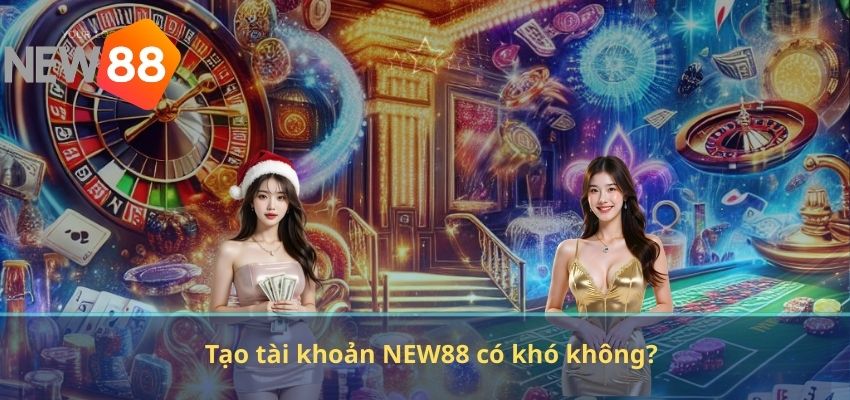 Tạo tài khoản NEW88 có khó không?